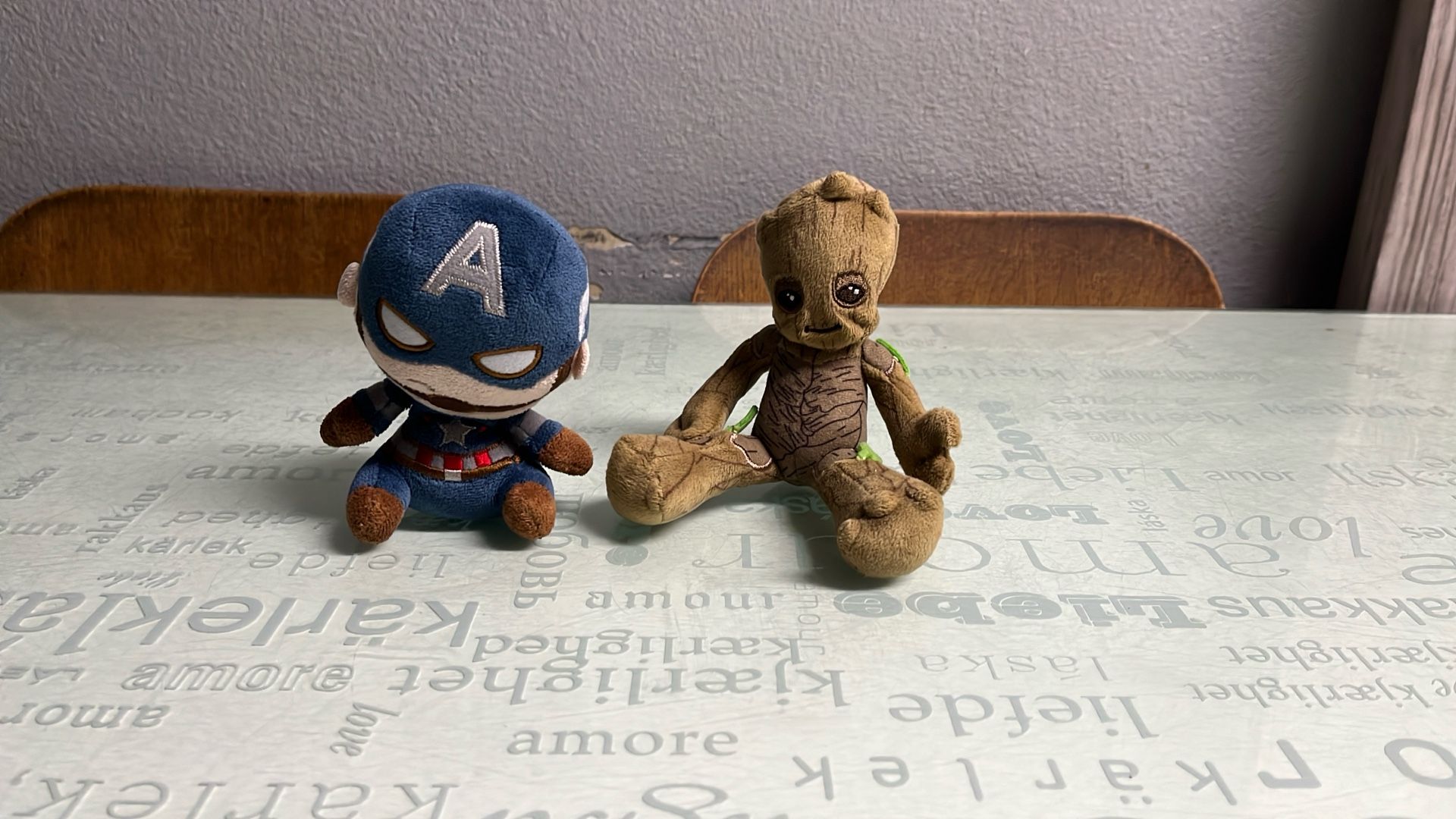 Marvel Captain America And Groot $5.00 For Both