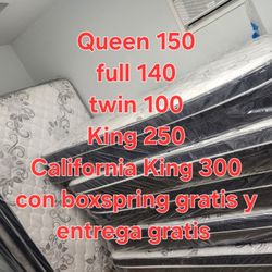 Mattress Pillow Top New 