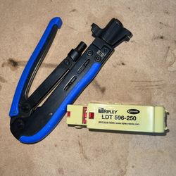 Directv/ Coax Strip And Crimp Tools