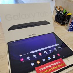 Samsung Galaxy S9 Ultra Tablet With S-Pen 512GB - $1 DOWN TODAY, NO CREDIT NEEDED