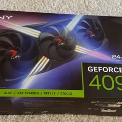 PNY GeForce RTX 4090 XLR8 Gaming VERTO EPIC-X RGB Triple Fan 24GB GDDR6X – Excellent Condition!
