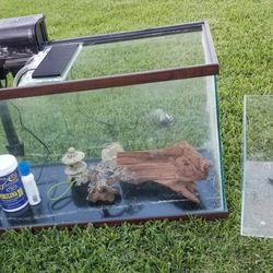 Complete 50 Gallon Fish Tank 