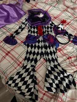 Clown girl costume