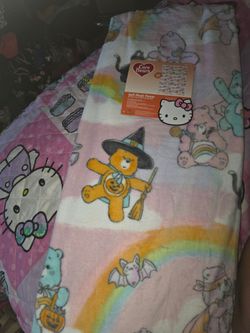Carebear Halloween Blanket