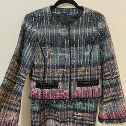 Worth Tweed Jacket & Skirt Set