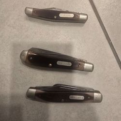 Vintage Old Timer pocket knives