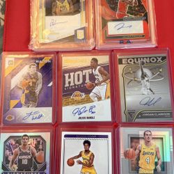 NBA Autograph Lot