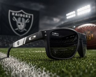 NEW Polarized Oakley Holbrook XL With Original Packaging NFL COLLECTION RAIDERS CHARGERS BRONCOS COWBOYS RAMS