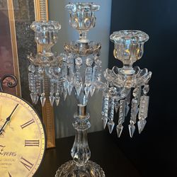 Antique  Crystal Candelabra 300$ OBO