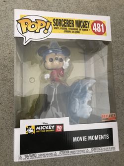 Funko pop movie moments Disney fantasia sorcerer mickey exclusive