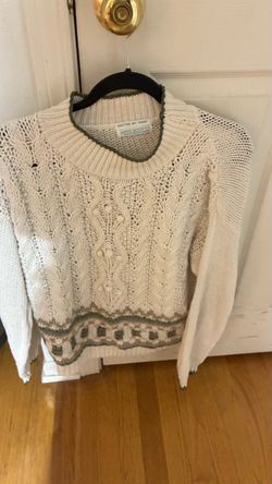 Jamie Scott Hand Knit Cable Sweater