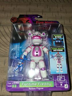 Nights at freddy's" fun time freddy" action figure