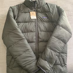 Patagonia Men’s Reversible Silent Down Fleece Jacket - Medium
