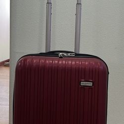 Carry on suitcase luggage travel bag 22x14x9