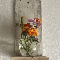 Farmhouse Wall  Deco  For - Candles or Flowers