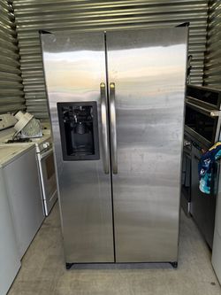 GE® 25.3 Cu. Ft. Side-By-Side Refrigerator