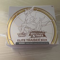 Pokemon Sword&shiel Brilliant Starts Elite Trainer Box
