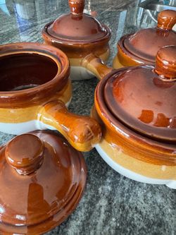 Soup Bowls with handles