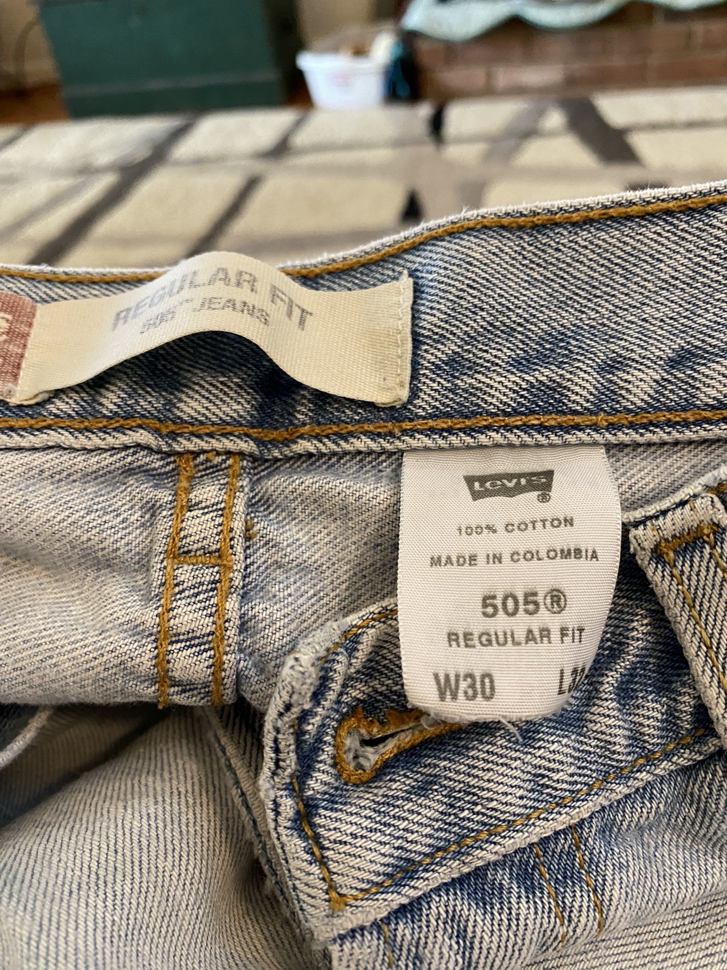 Vintage Levi 505 Jeans 30 X 32