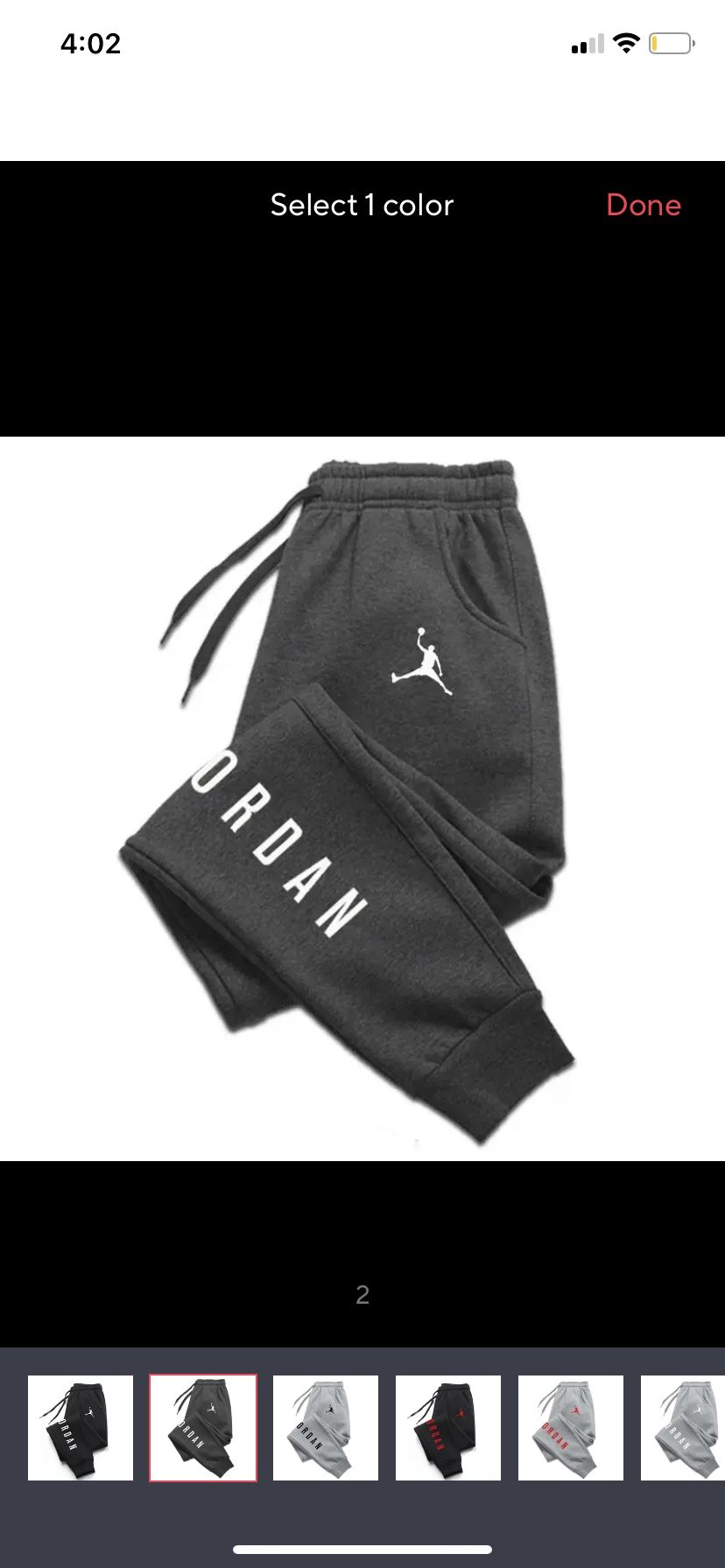 Air Jordan Sweatpants Men's Fleece Black And White Multicolor Wear Swag