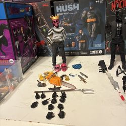 Mezco Pink Skull Loose Action Figure 