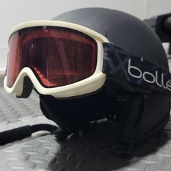 Ski Helmet And Goggles