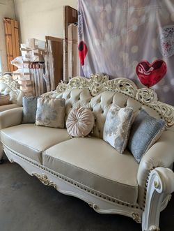 BEAUTIFUL set of 2 large sofas