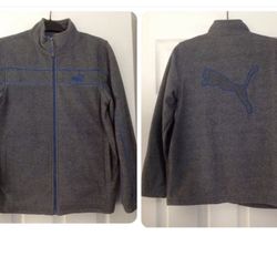 NWOT PUMA Boys Full Zip Logo Fleece Jacket, Retail: $60.00+Tax 