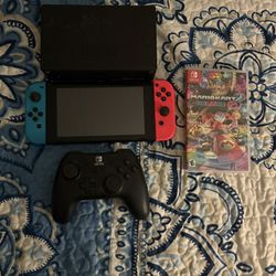 Nintendo switch + controller + Game