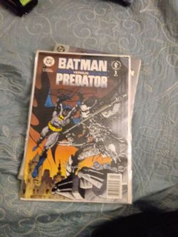 Batman vs predator comic book original