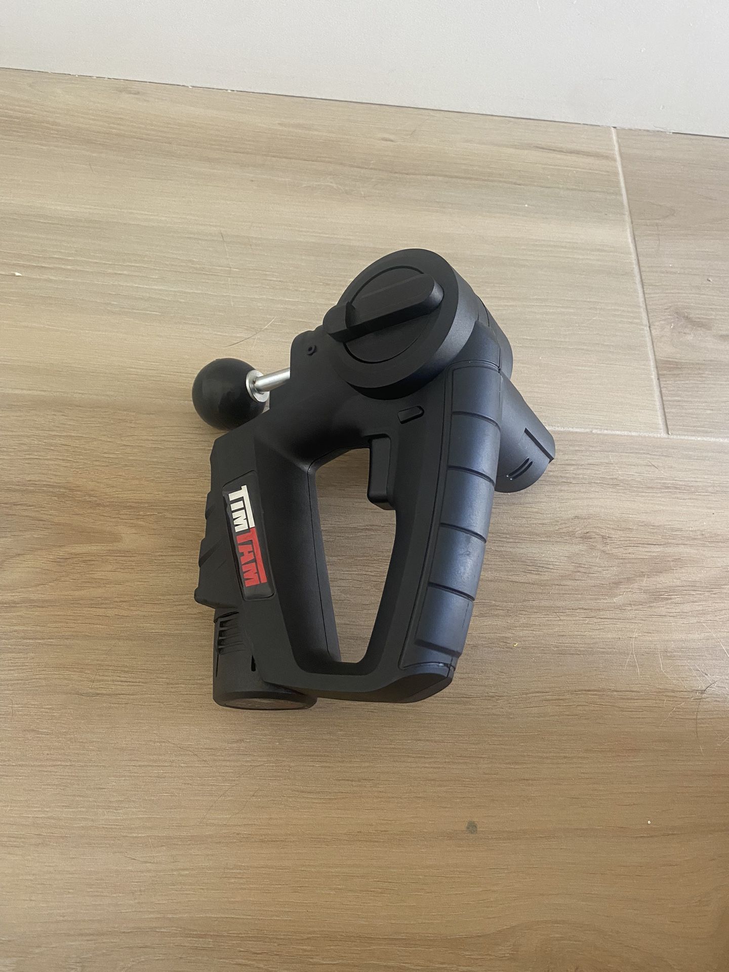 Timtam Power Massager Deep Tissue Massage Gun Tim Tam Black Red
