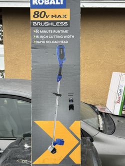 Kobalt 80 volt string Trimmer
