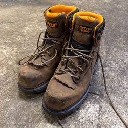 Georgia boot 6” Carbon Fiber toe size 9.5w