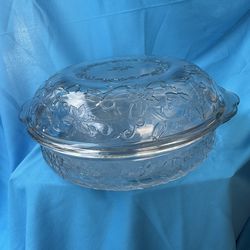 Princess House 2 pc Crystal Baker