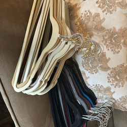Hangers, velvet, 40
