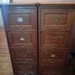 Wood Filing Cabinets