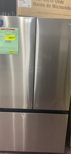 Midea 27 cu. French Door Refrigerator in Fingerprint Resistant Stainless Steel with Internal Dispenser Energy Star