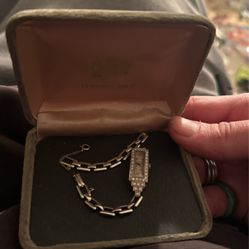 1930s 14k Gold Watch And Diamonds (broken)