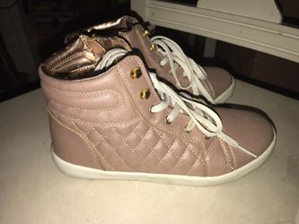 BC rose gold shoes size 4 only used 3 times