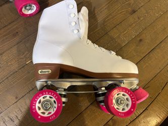 White Chicago Skates