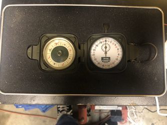 Jeep Timer Set With Stopwatch And Compass