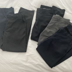 Banana Republic And Express Suit Dress Pants 