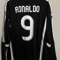 Real Madrid 2006-07 Away Ronaldo Jersey (small Medium Large XL 2X)