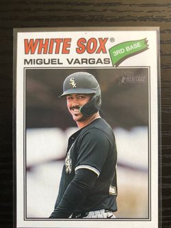 Miguel Vargas 2026 Topps Heritage Base Card #61