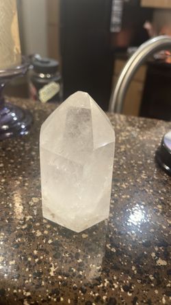 Clear Quartz Tower