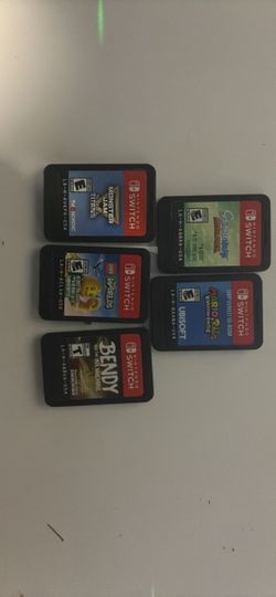 Nintendo Switch Game Cartridges Lot of 5