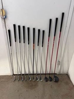 MEN'S LEFT HANDED GOLF CLUBS-SET-PERFECT FOR BEGINNER!