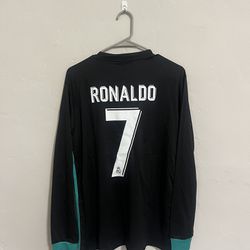 Real Madrid 2017-18 Away Ronaldo Jersey Medium