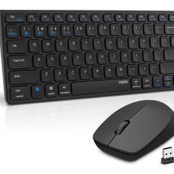Bluetooth Keyboard and Mouse Dual-Mode (Bluetooth 3.0/5.0 + 2.4G) Wireless 