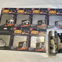Star Wars Watch And 3d Metal Model Kits 
